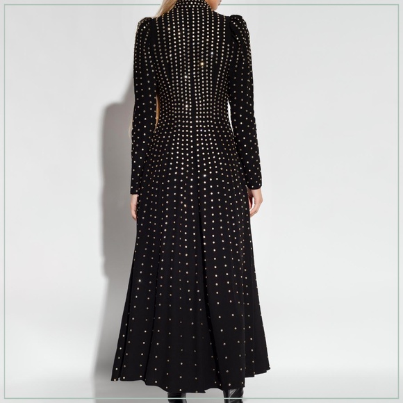 $3900 New Temperley London Crystal-Studded Dallas Runway Dress - Picture 10 of 16
